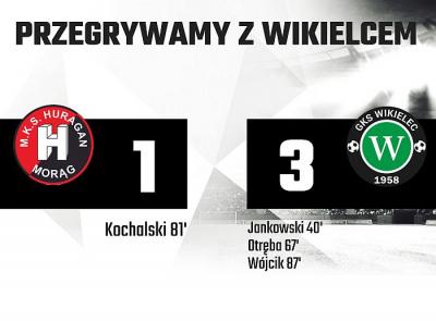 Przegrywamy z GKS Wikielec