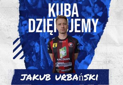 Jakub Urbański odchodzi z Huraganu