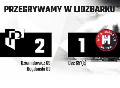 Przegrywamy w Lidzbarku Warmińskim